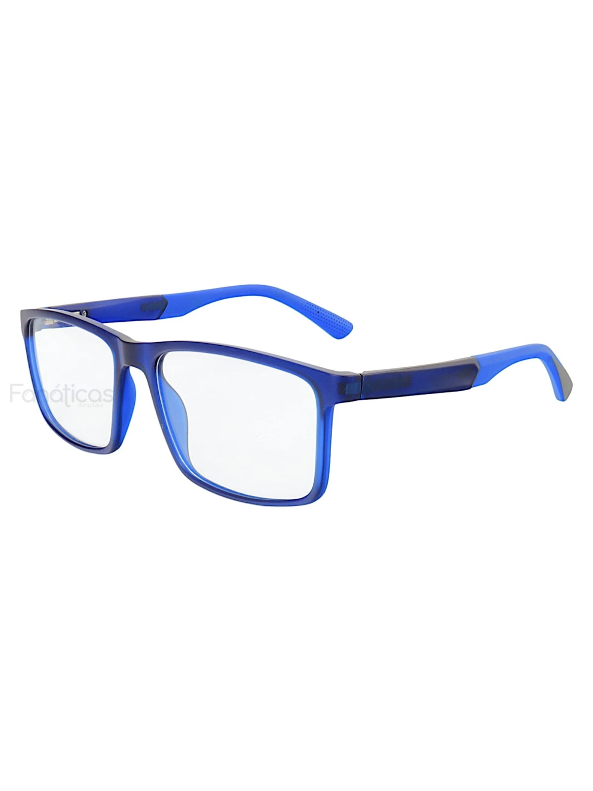 Armação de Óculos 76009 Quadrado Azul