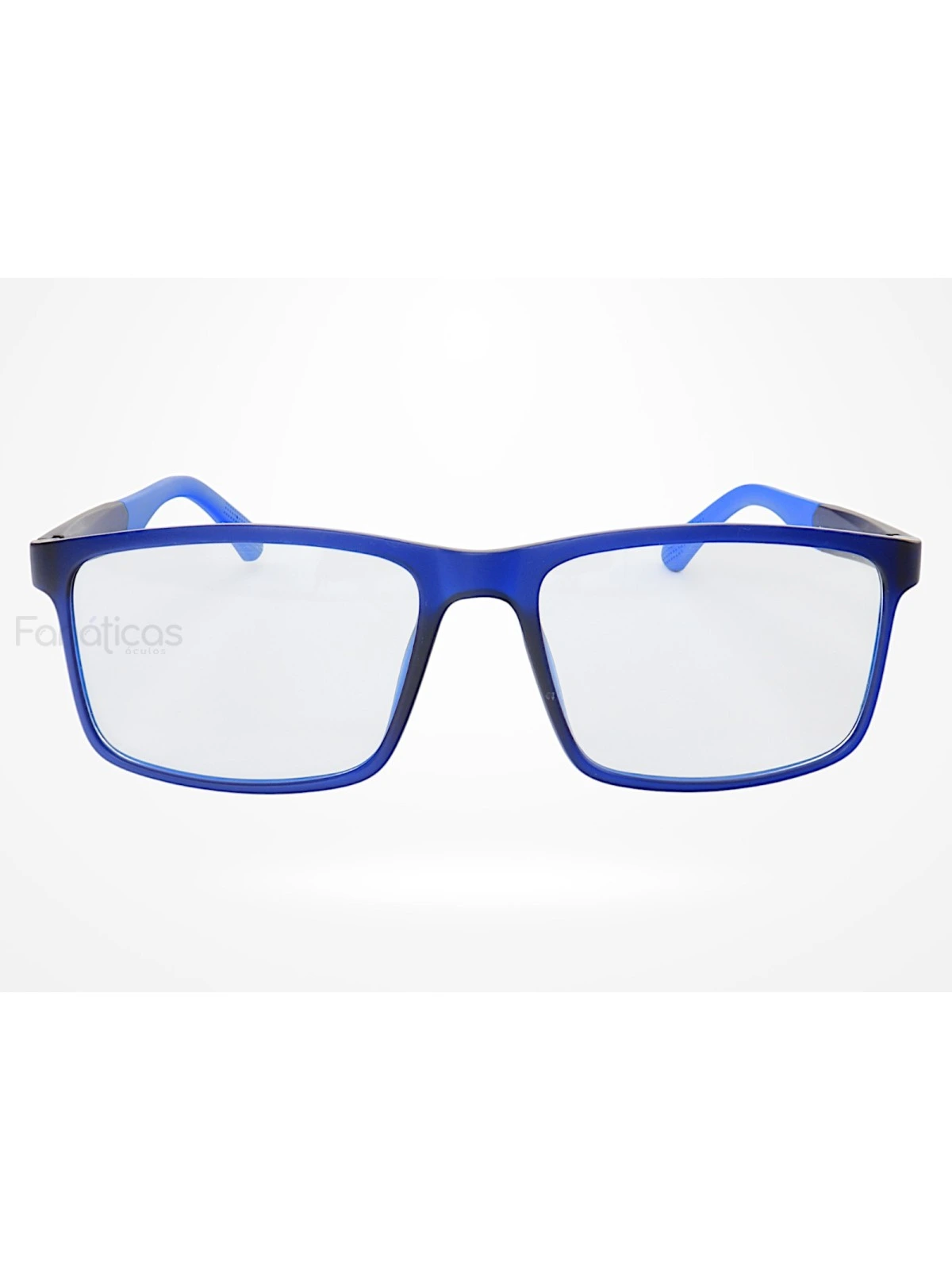 Armação de Óculos 76009 Quadrado Azul