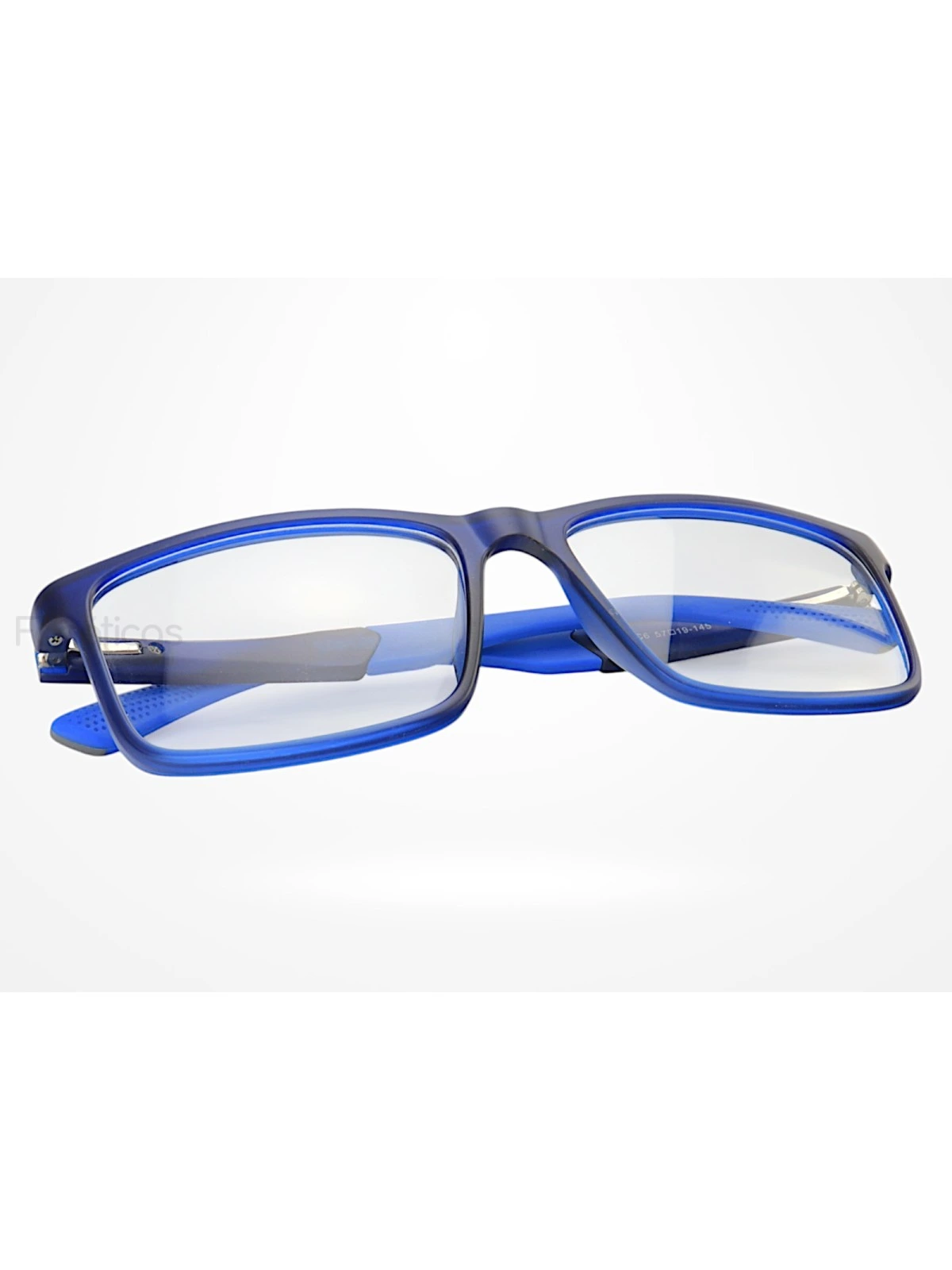 Armação de Óculos 76009 Quadrado Azul