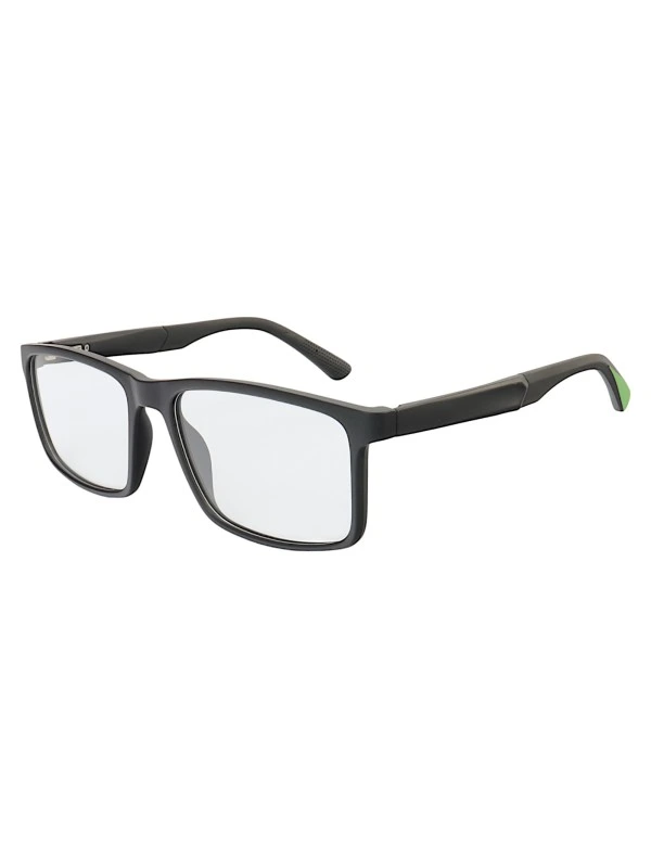 Armação de Óculos 76009 Quadrado Preto e Verde