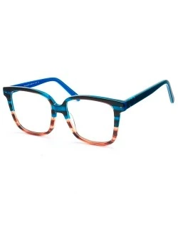 Armação de Óculos Quadrado CH1215 Azul Degrade