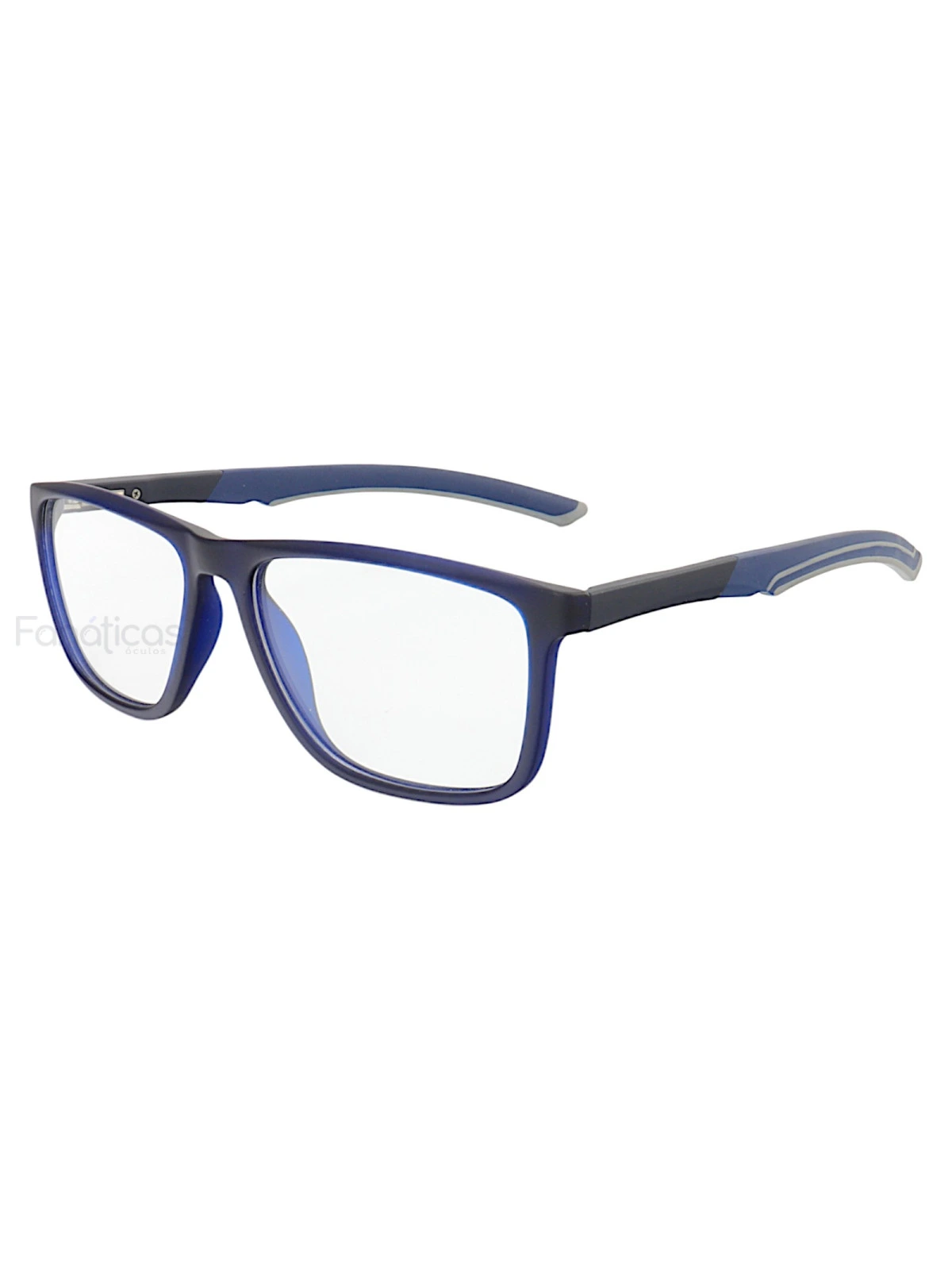 Armação de Óculos 7810 Quadrado Azul