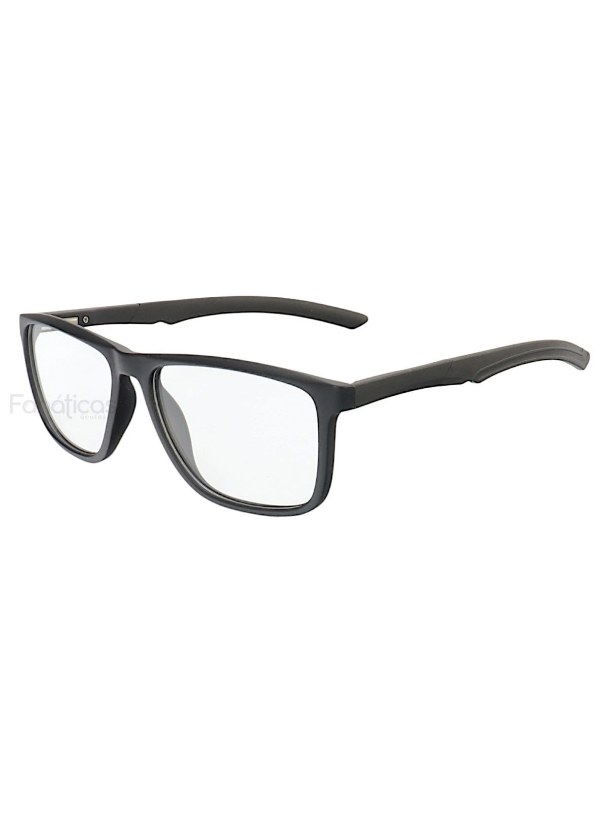 Armação de Óculos 7810 Quadrado Preto
