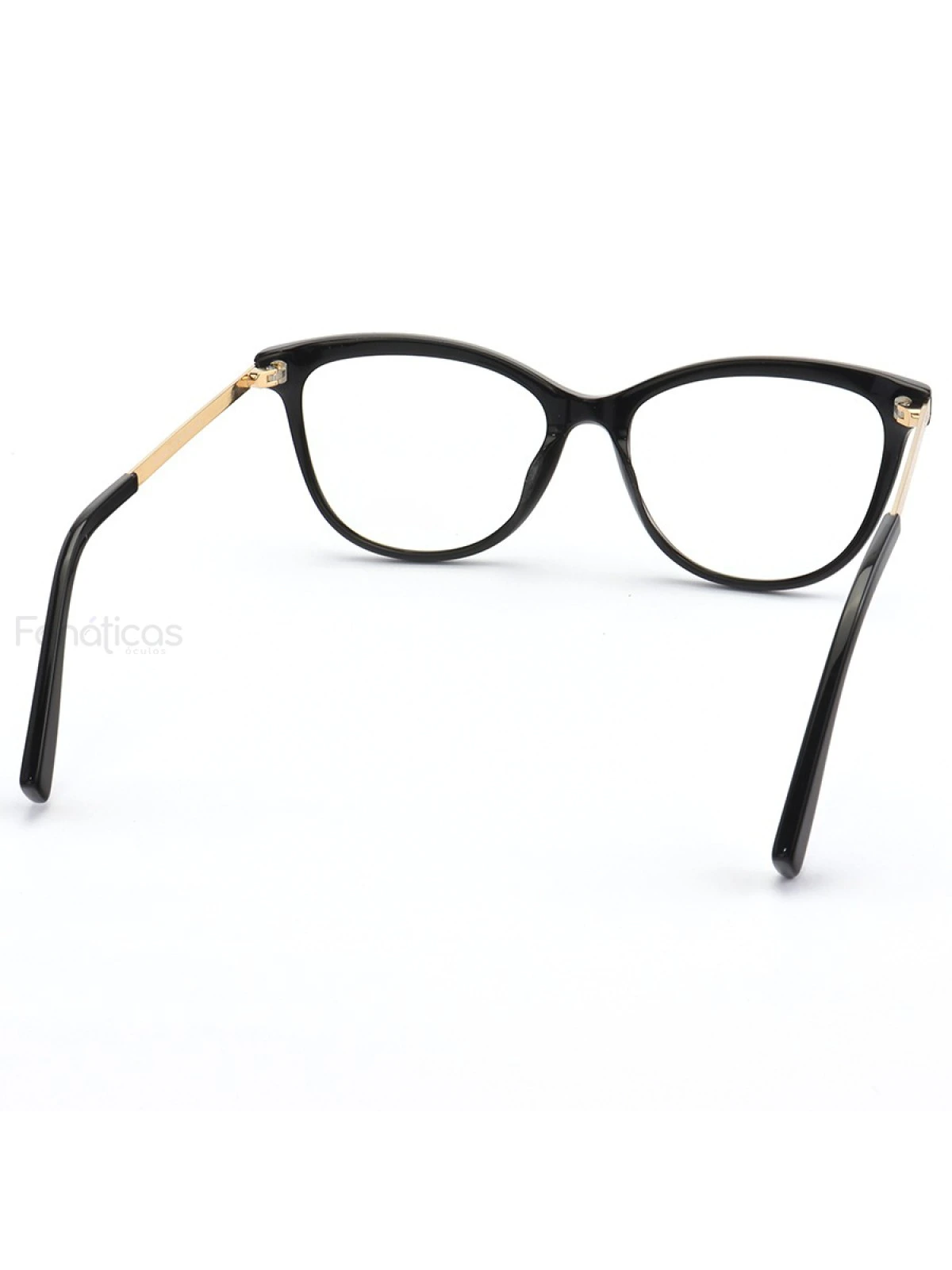 Armação de Óculos Quadrado FF0121 Preto