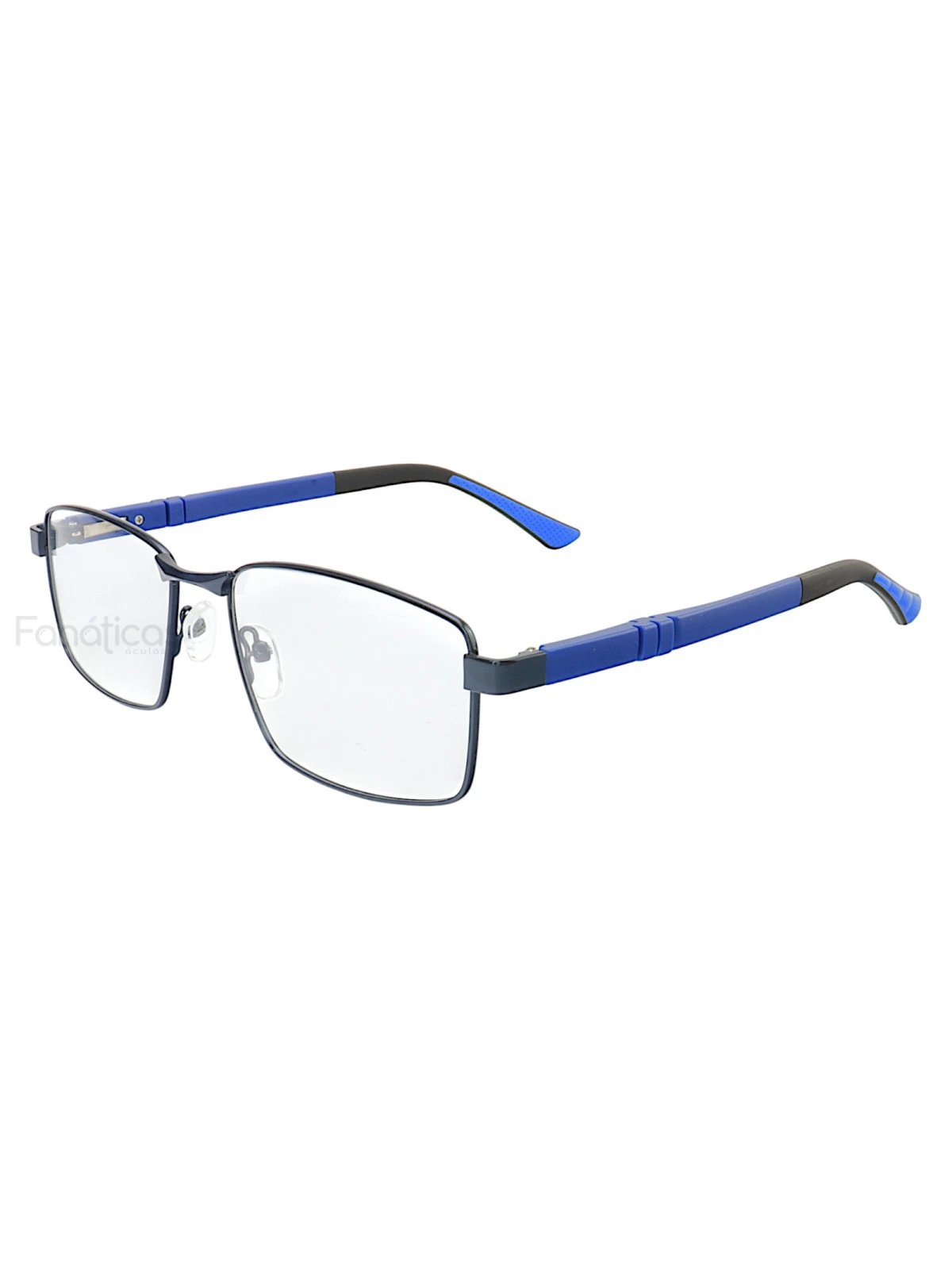 Armação de Óculos 81007 Quadrado Azul