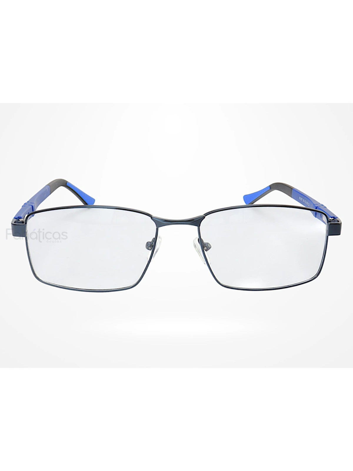 Armação de Óculos 81007 Quadrado Azul