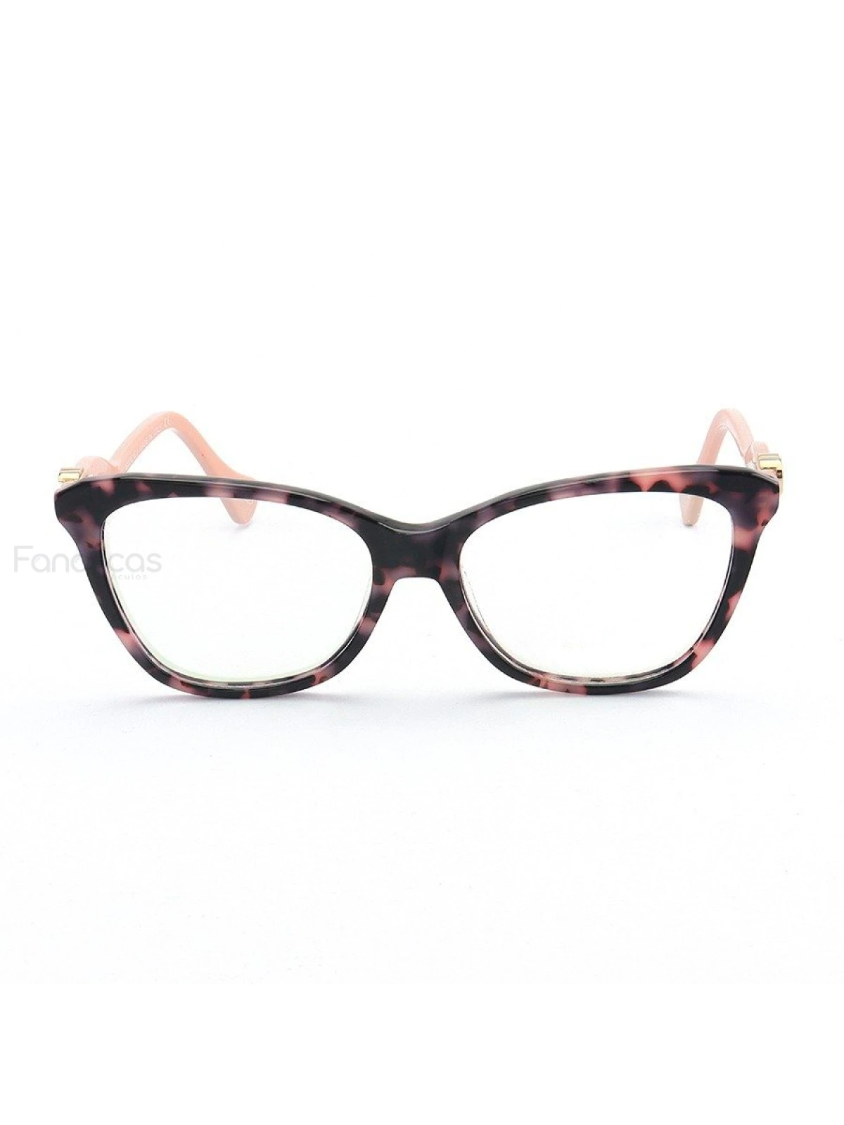 Armação de Óculos Quadrado GG10120 Rosa Tartaruga