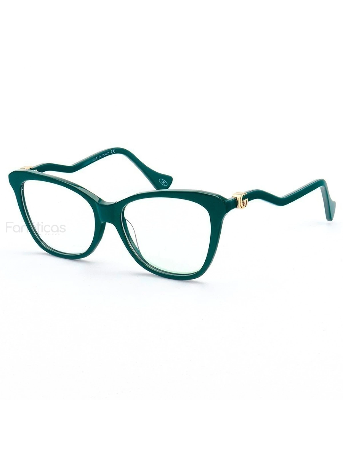 Armação de Óculos Quadrado GG10120 Verde