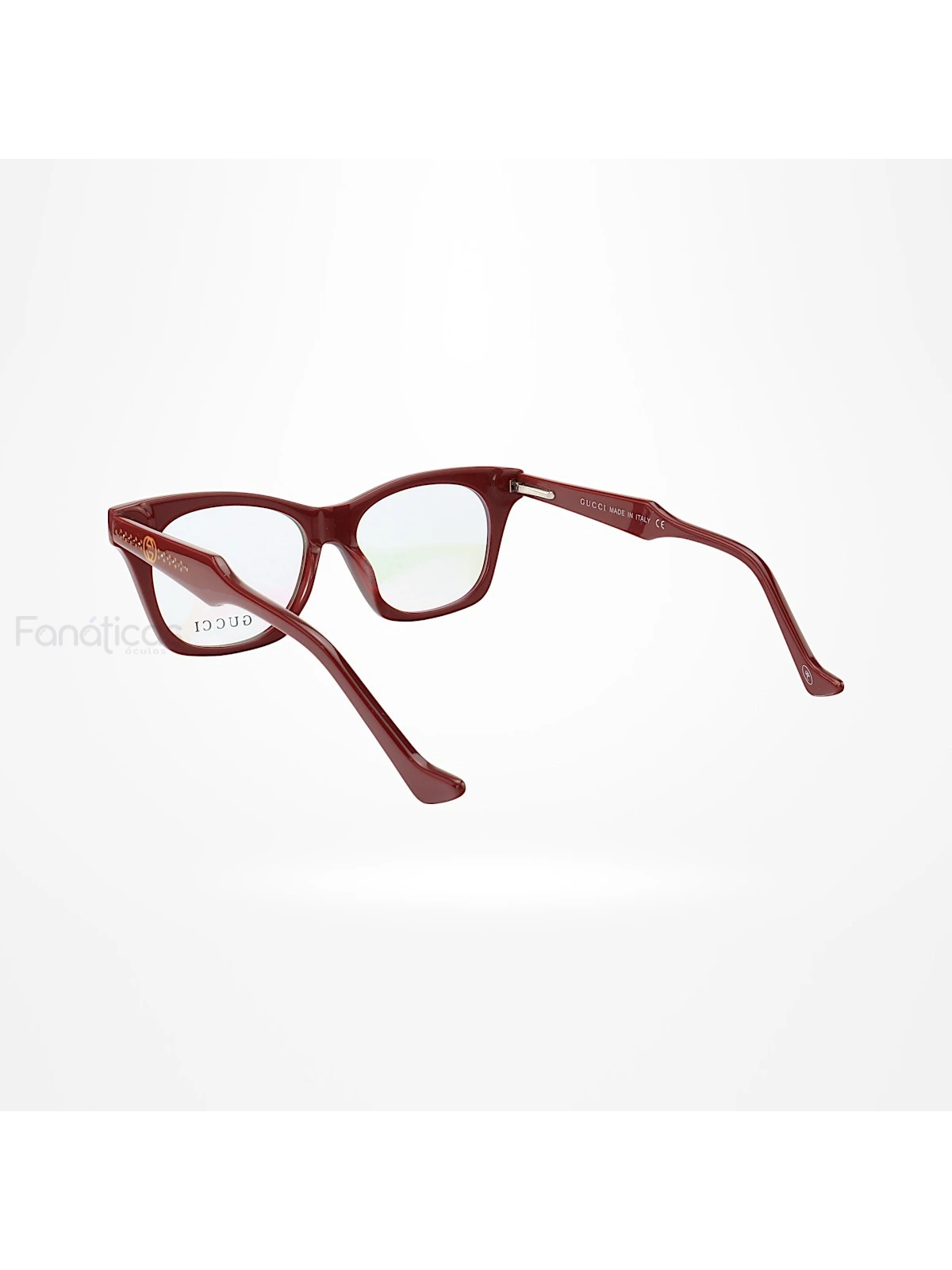 Armação de Óculos Quadrado GG6126 Vermelho