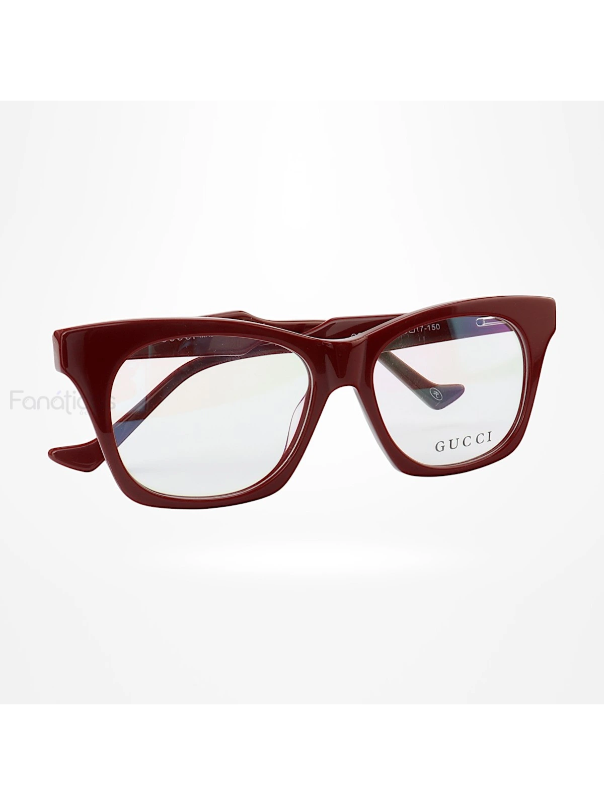 Armação de Óculos Quadrado GG6126 Vermelho