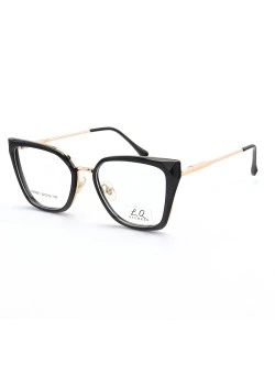 Armação de Óculos Quadrado LQ5501 Preto