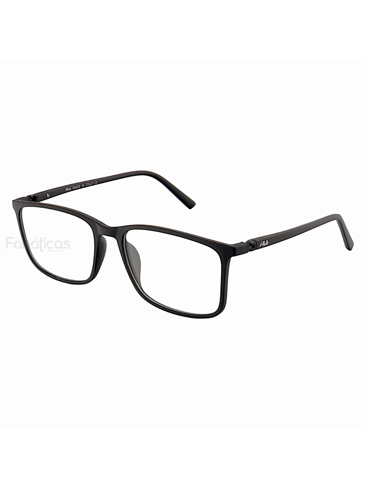Armação de Óculos Quadrado Masculina FL9001 Preta