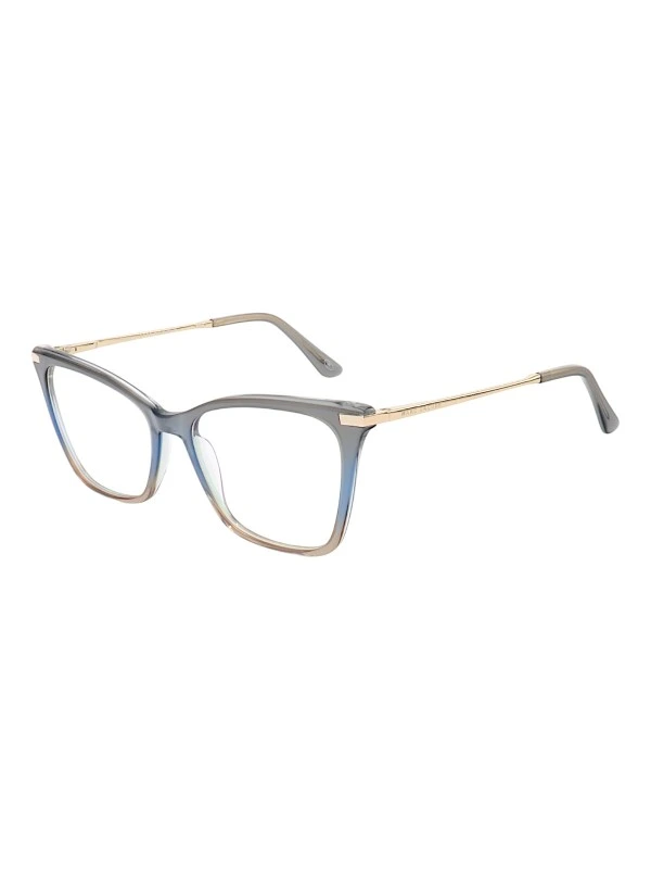 Armação de Oculos Quadrado MJ6372 Azul Translucido