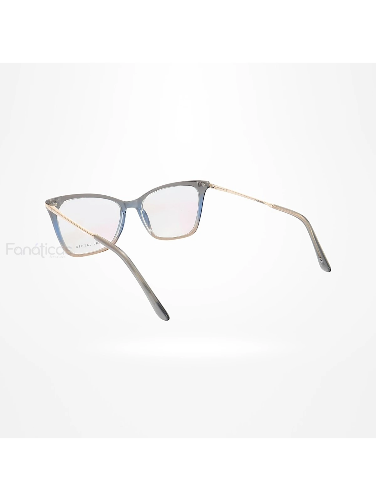 Armação de Oculos Quadrado MJ6372 Azul Translucido