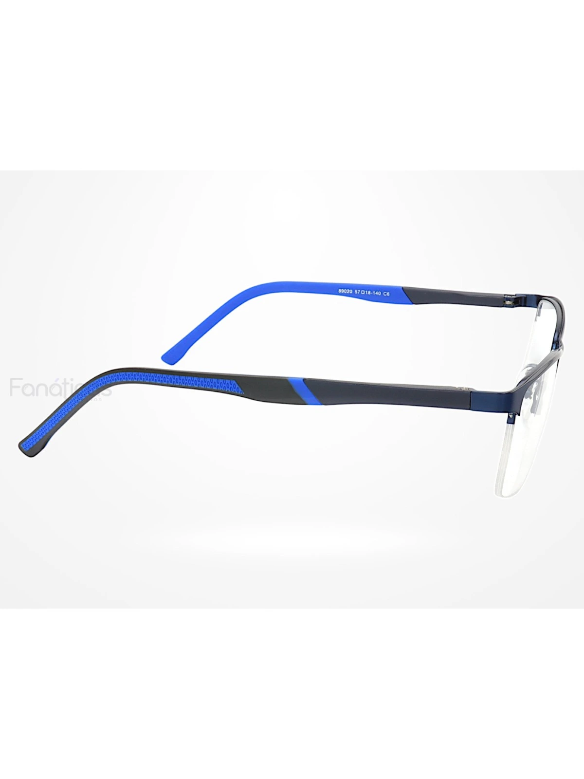 Armação de Óculos 89020 retangular Azul