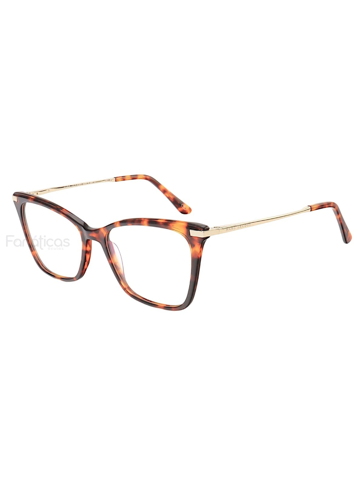 Armação de Oculos Quadrado MJ6372 Marrom Tartaruga