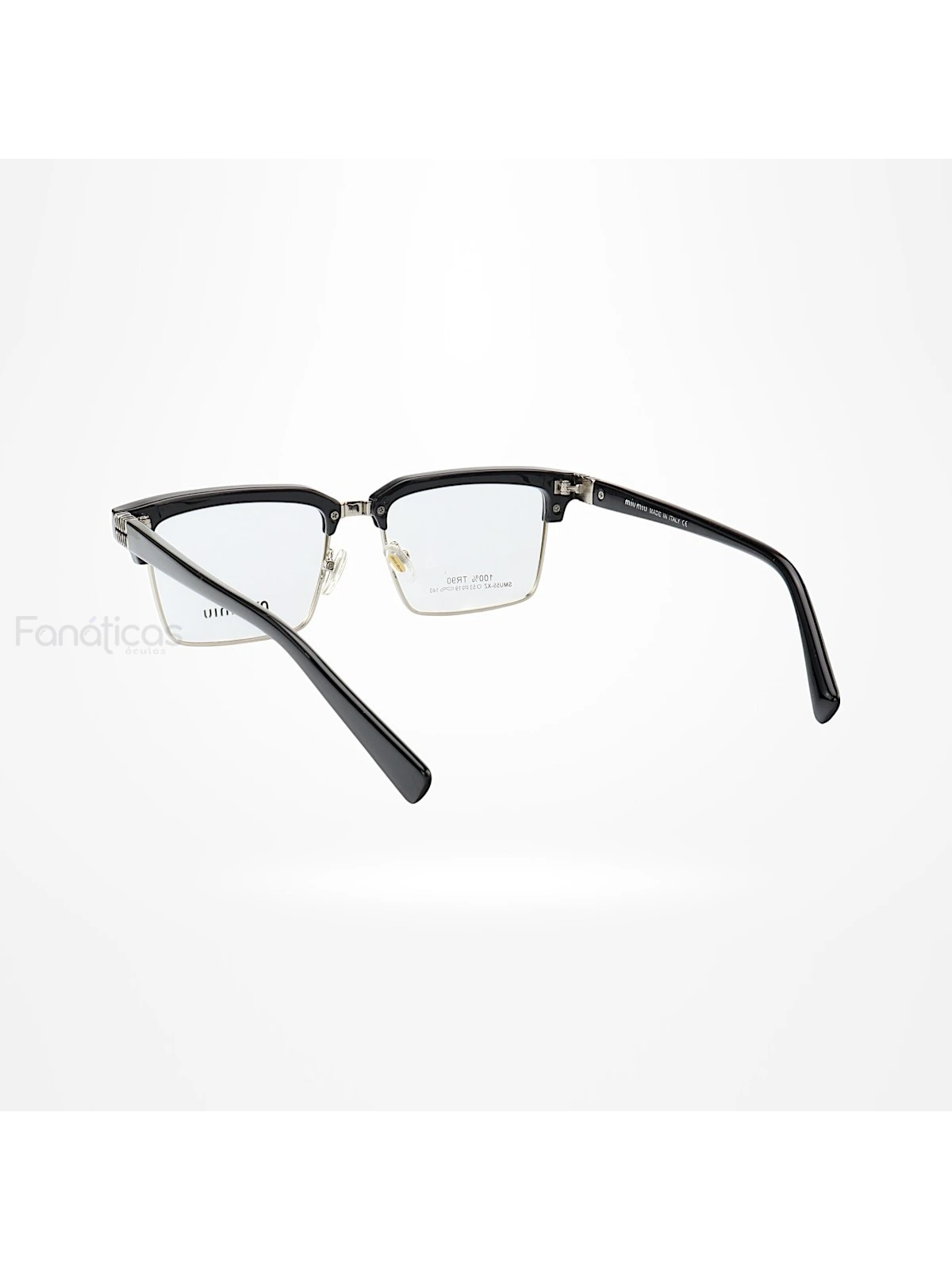 Armação de Óculos Quadrado MM55P Preto