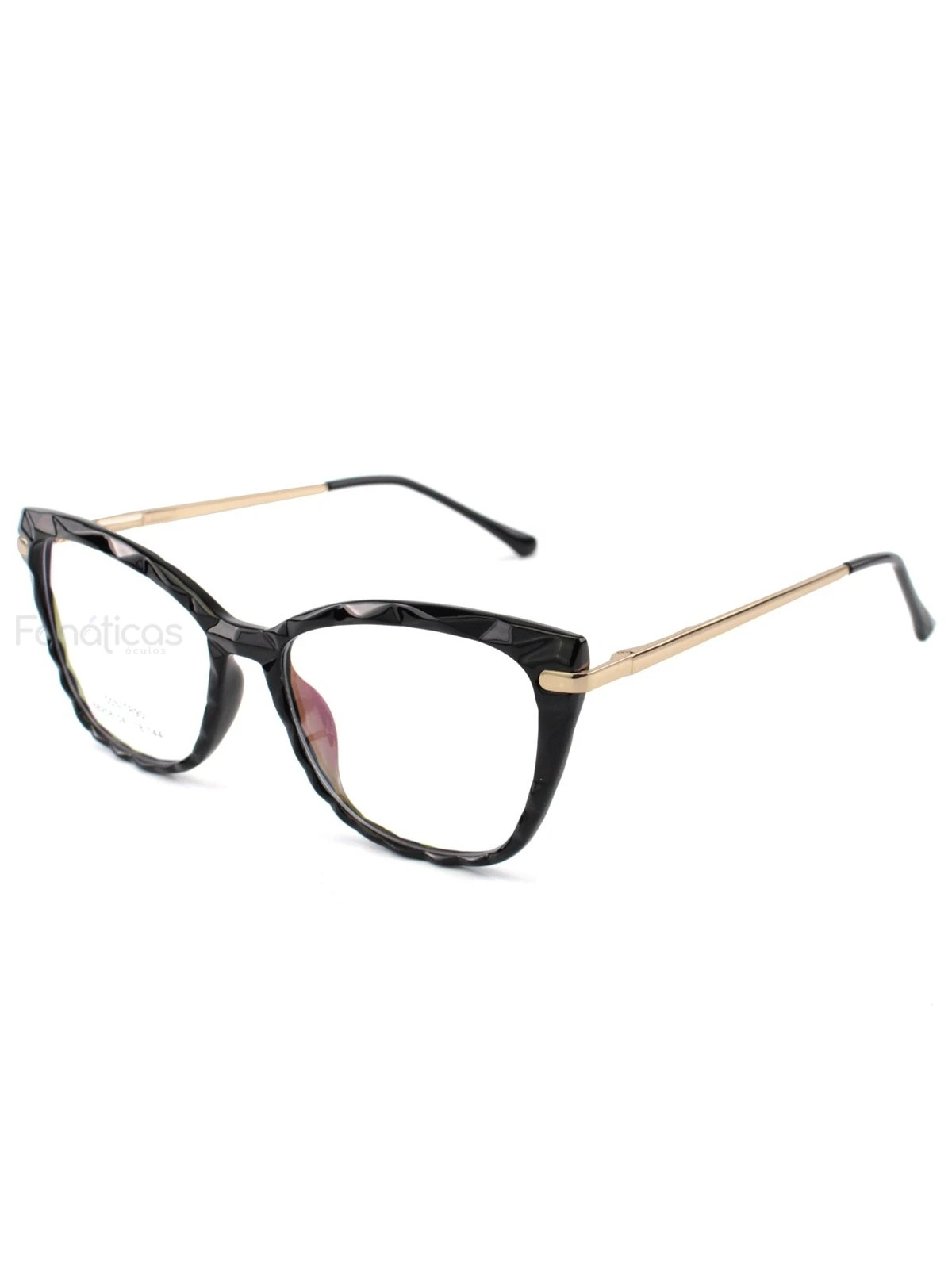 Armação de Óculos Quadrado Ohana XH8038 Preto