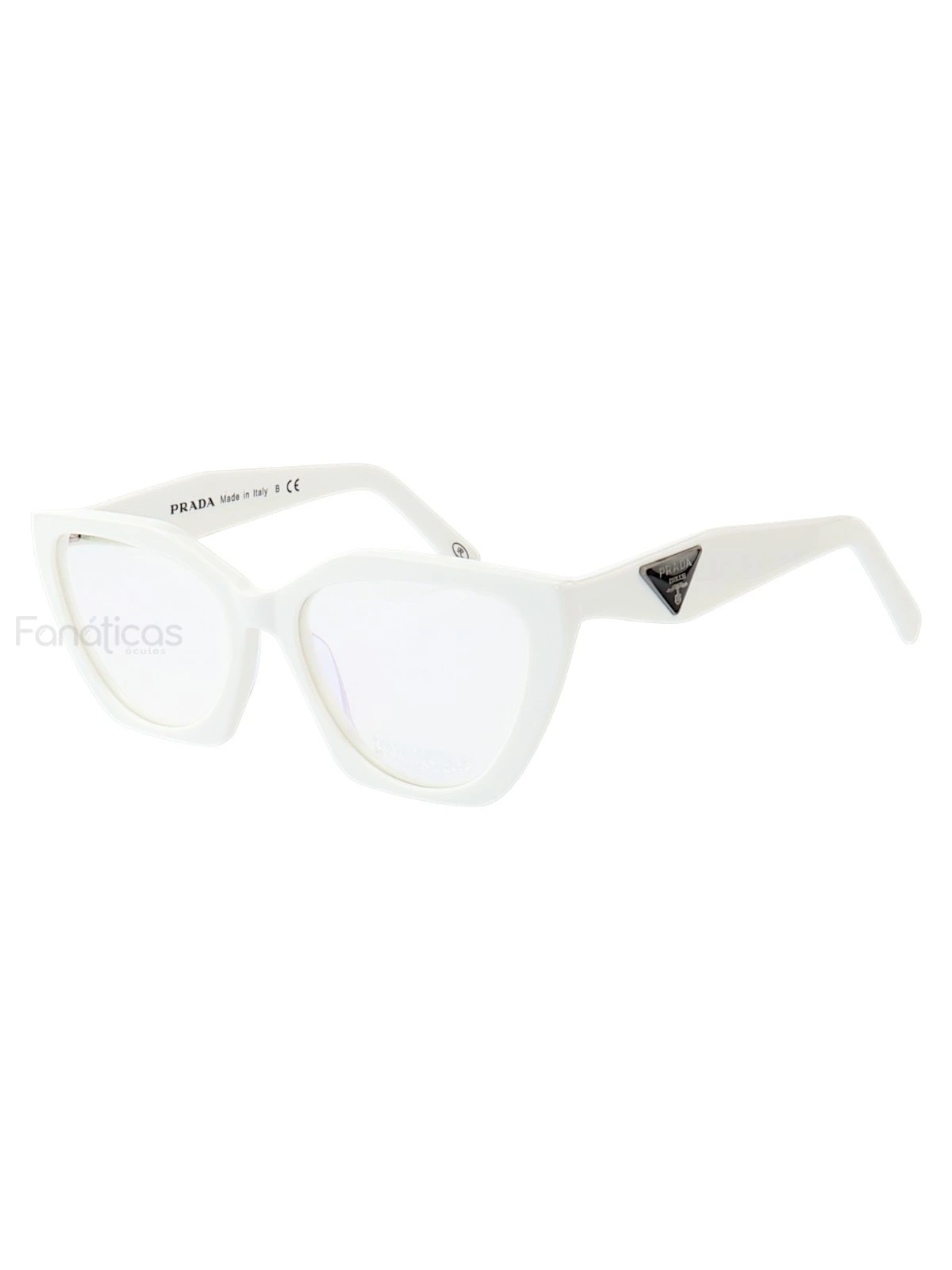 Armação de Óculos Quadrado P26YS Branco