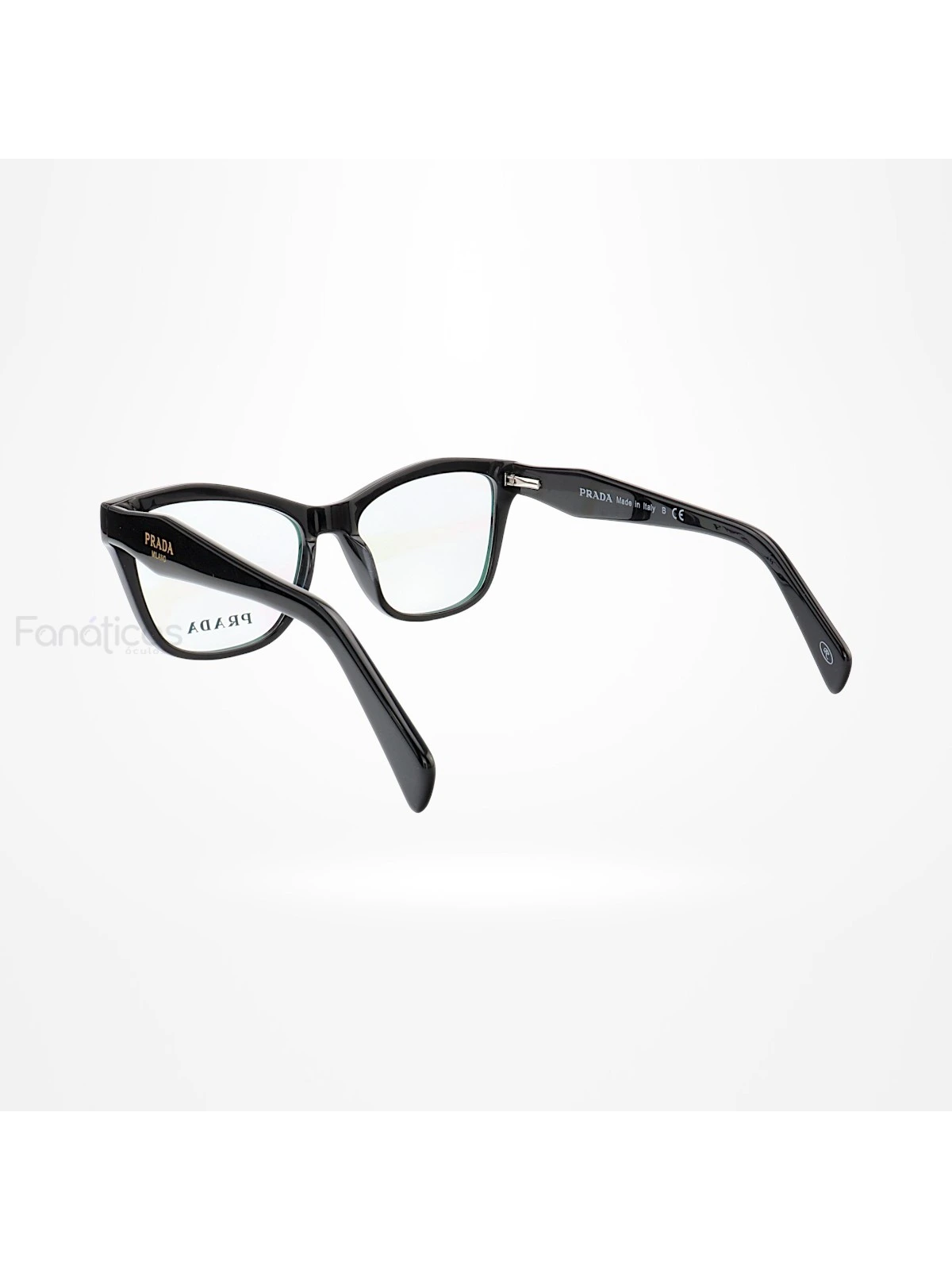 Armação de Óculos Quadrado PD0801 Preto
