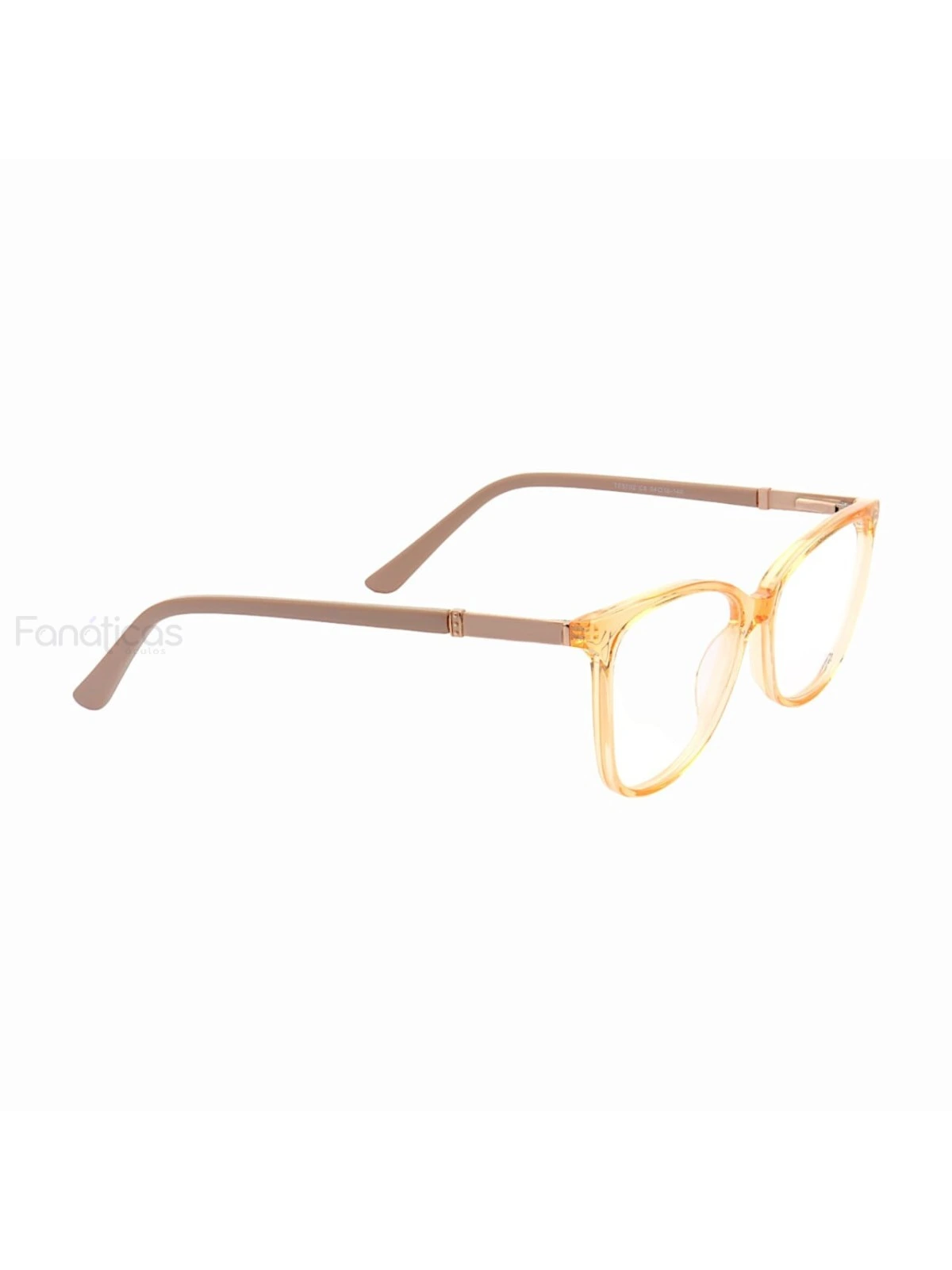 Armacao de Óculos Quadrado TF5702 Laranja e Nude