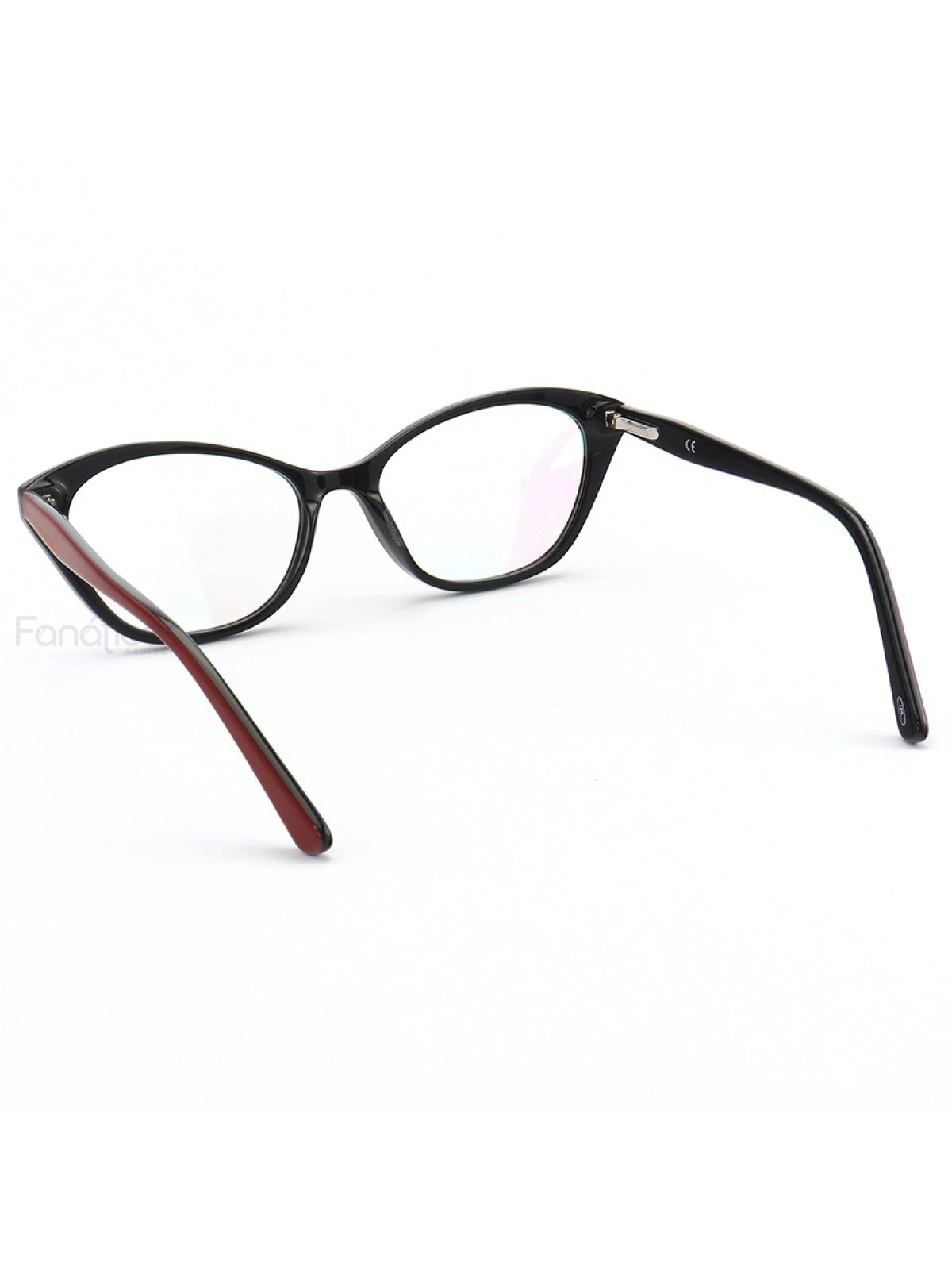 Armação de Óculos Quadrado Vhe4052 Vermelho