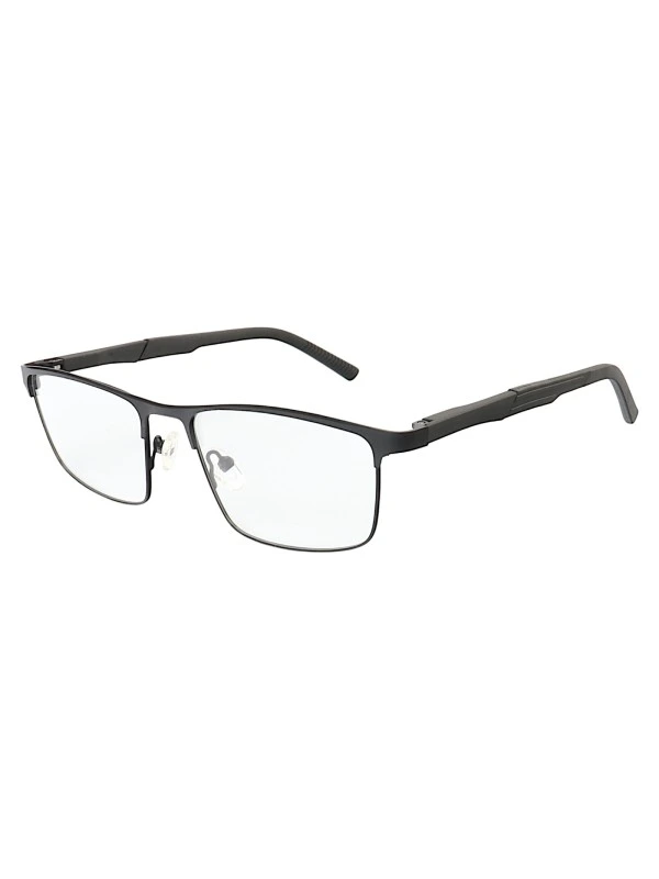 Armação de Óculos 9828 Quadrado Preto