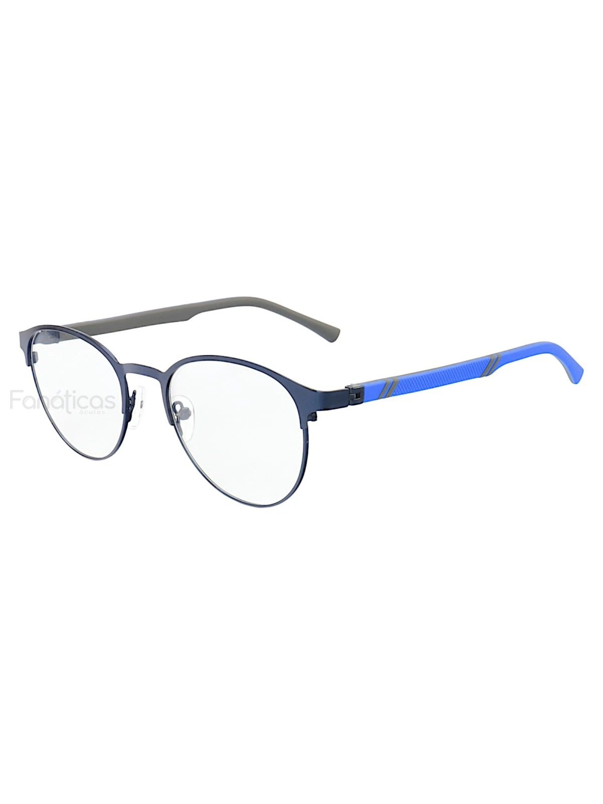 Armação de Óculos R2221 Redondo Azul