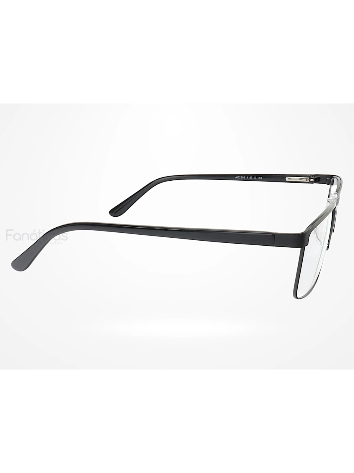 Armação de Óculos AQ230914 Retangular Preto