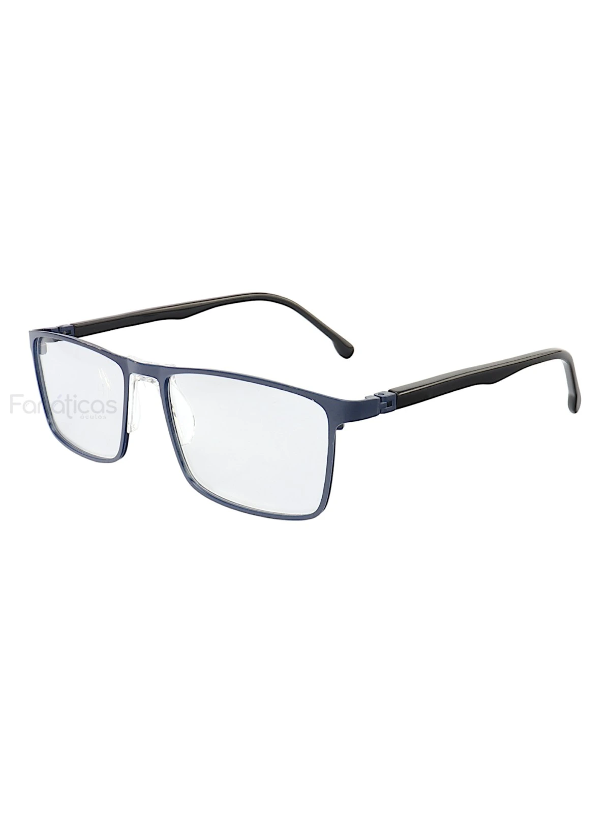 Armação de Óculos AQ230915 Retangular Azul
