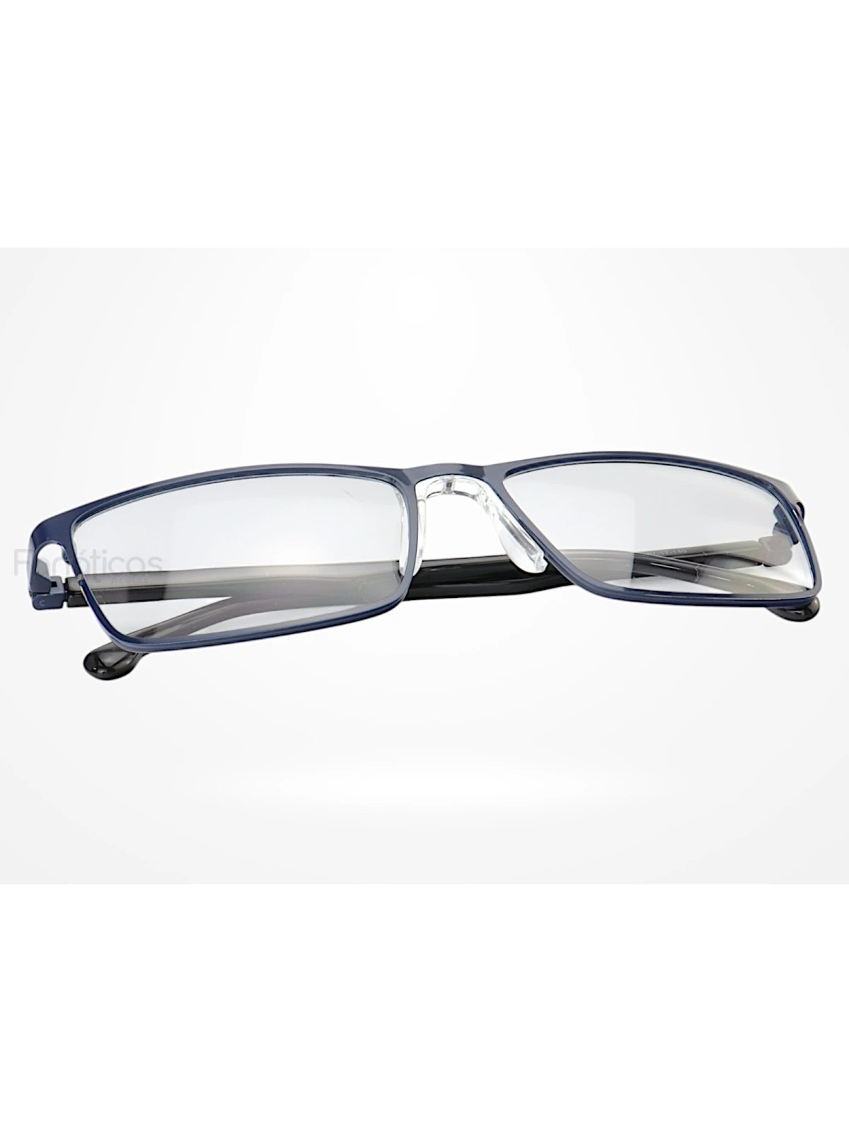 Armação de Óculos AQ230915 Retangular Azul
