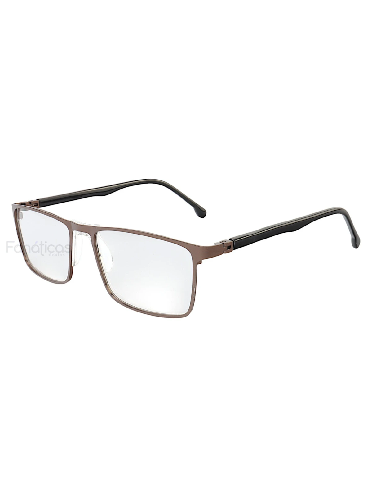 Armação de Óculos AQ230915 Retangular Marrom