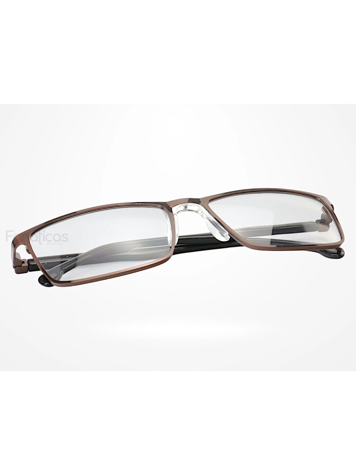 Armação de Óculos AQ230915 Retangular Marrom