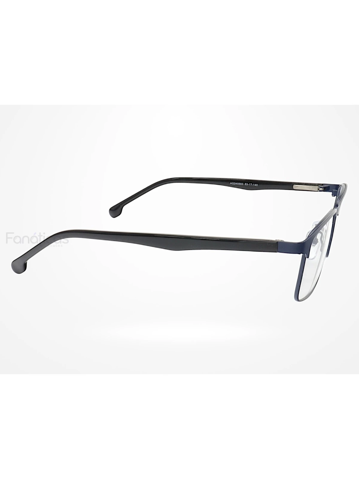 Armação de Óculos AQ240503 Retangular Azul
