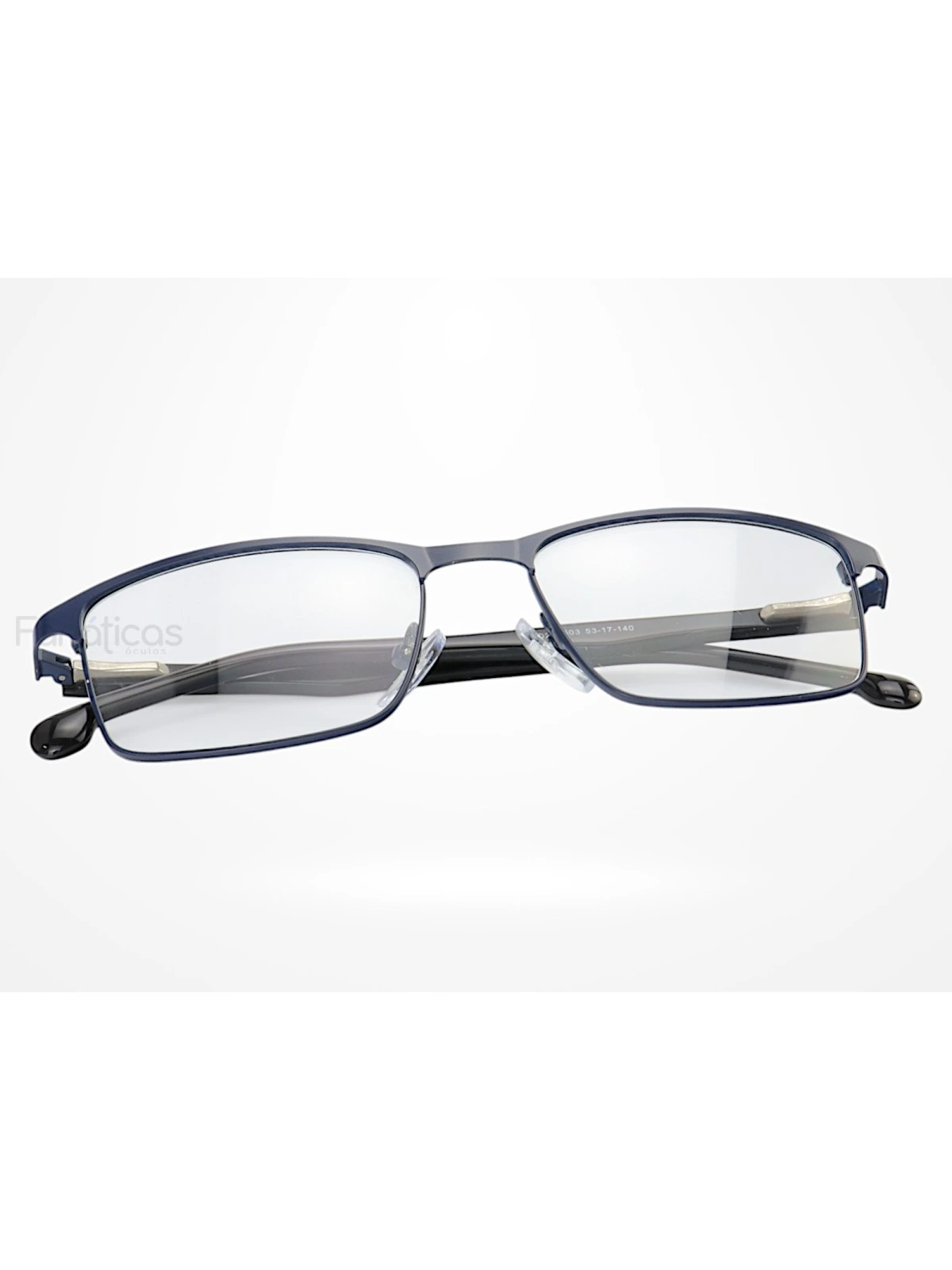 Armação de Óculos AQ240503 Retangular Azul