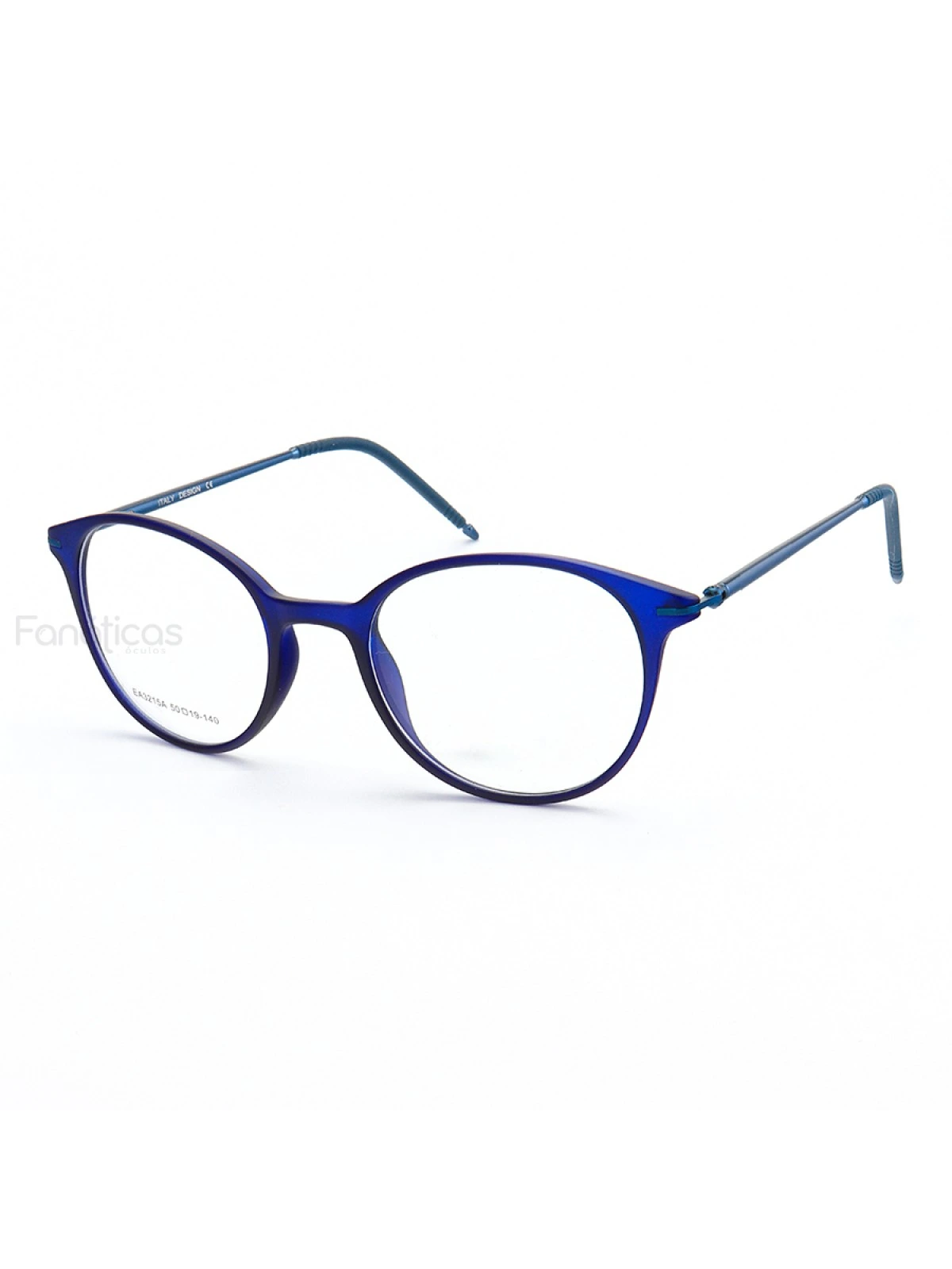Armação de Óculos Redondo EA3215 Azul
