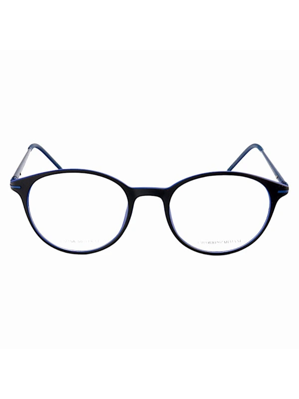 Armação de Óculos Redondo EA3215 Preto e Azul