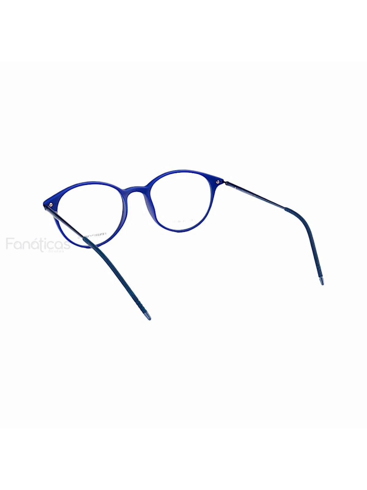 Armação de Óculos Redondo EA3215 Preto e Azul