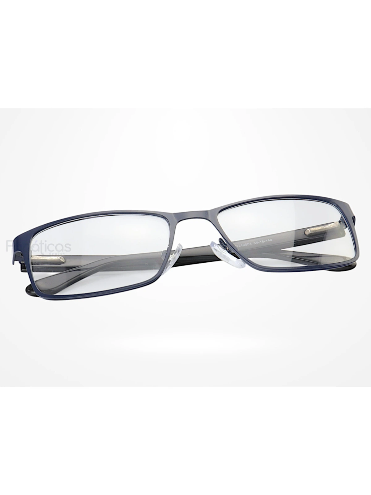 Armação de Óculos AQ240504 Retangular Azul