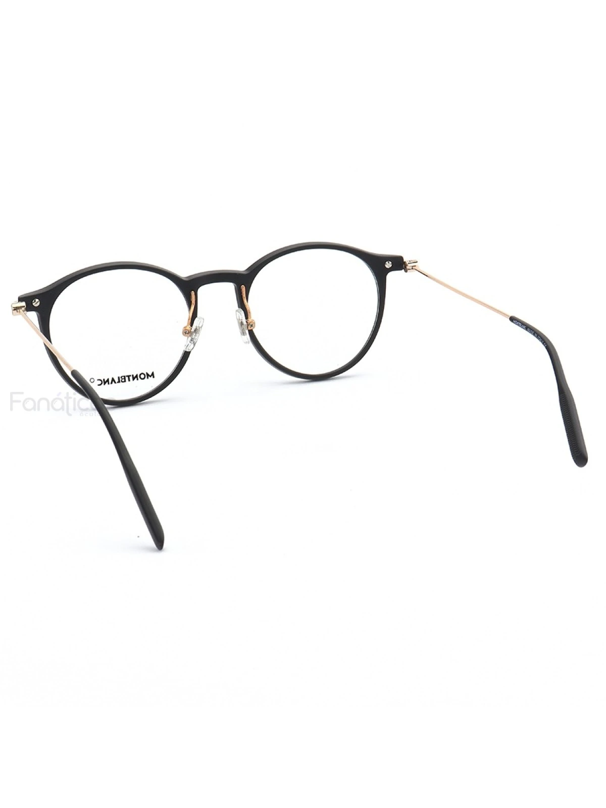 Armação de Óculos Redondo MB0090 Preto