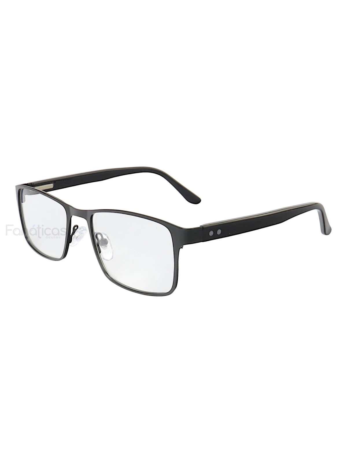 Armação de Óculos AQ240504 Retangular Preto