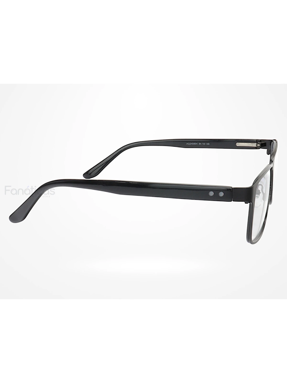 Armação de Óculos AQ240504 Retangular Preto
