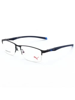 Armação de Óculos Retangular  Meio Aro PM15450 C5 Azul