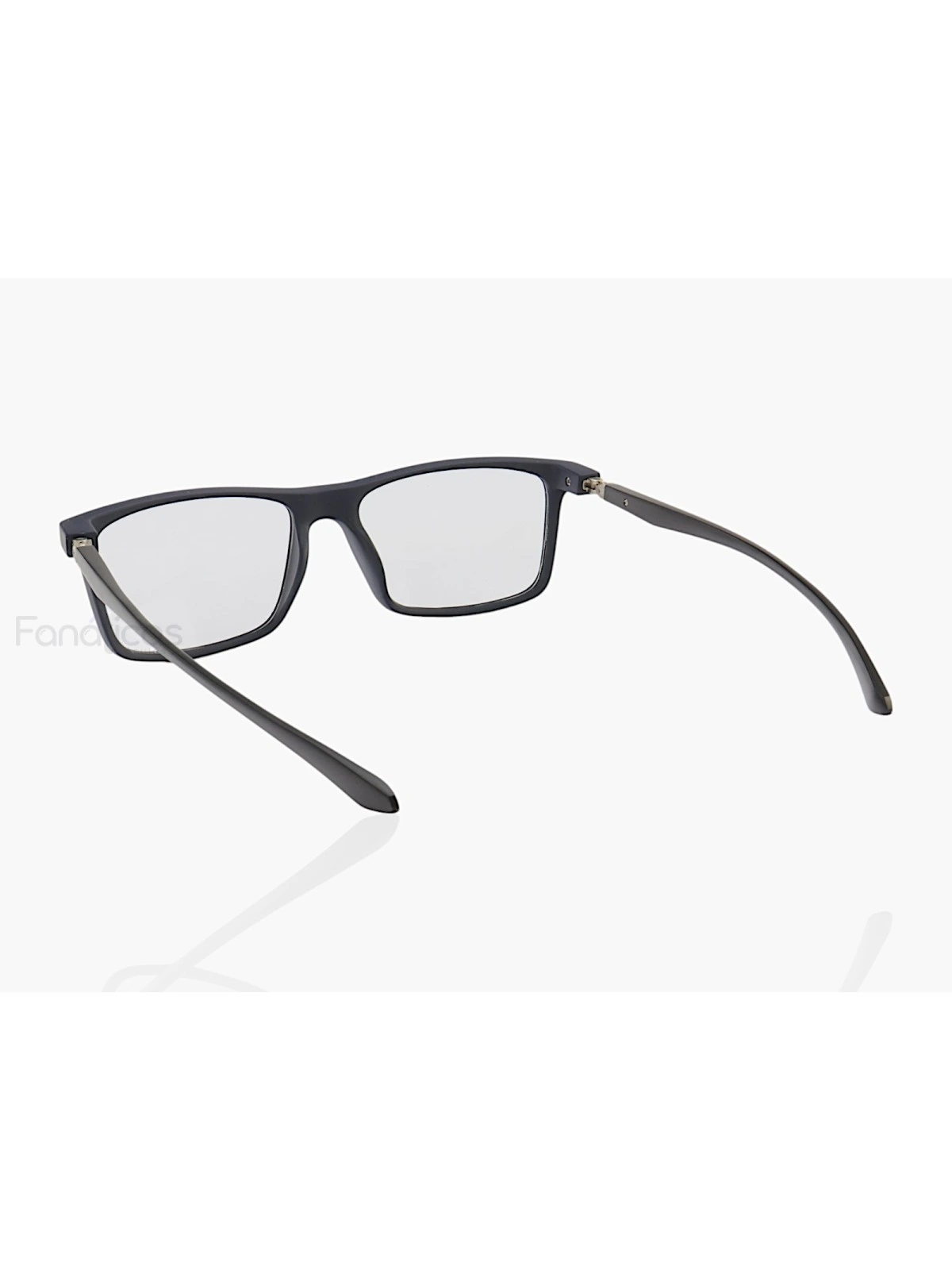 Armação de Óculos Retangular 360 C3 MR9140 Azul e Preto