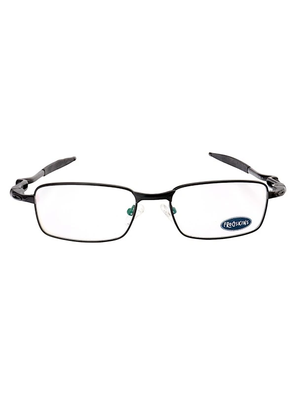Armação de Óculos Retangular 5043 Molinha Metal Preto Masculina