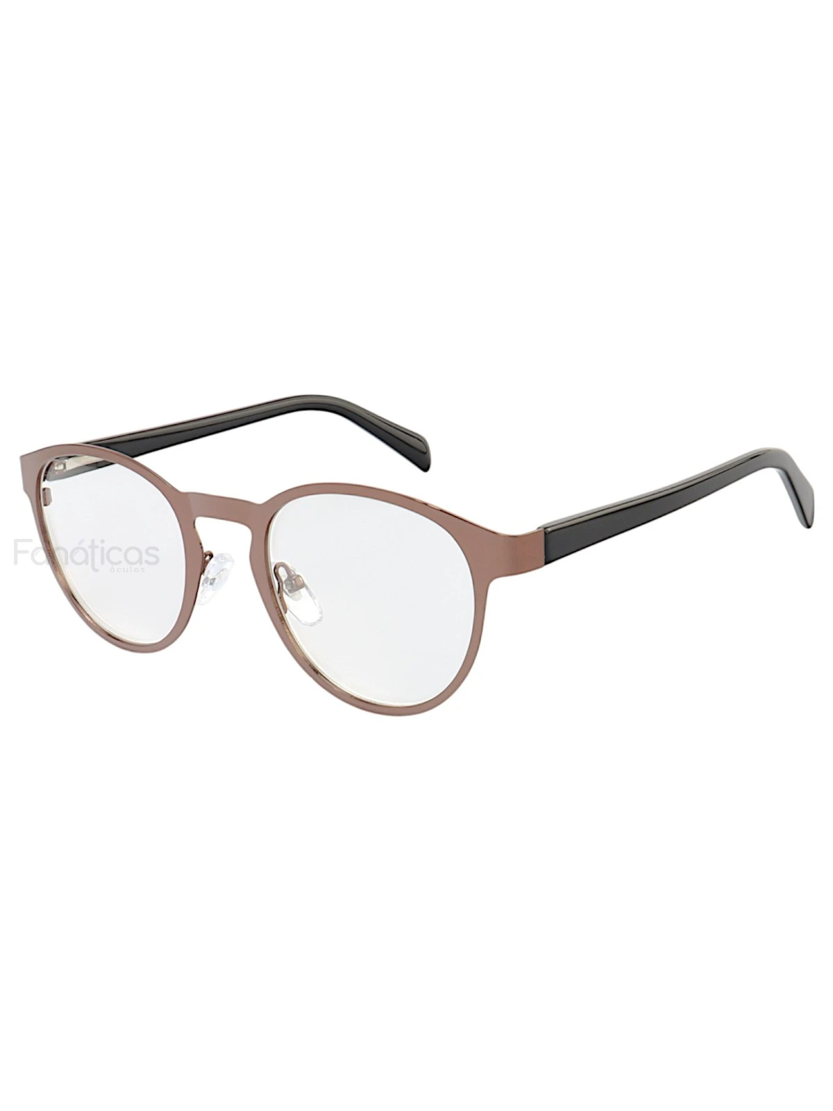 Armação de Óculos AQ240507 Redondo Bronze