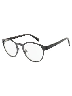 Armação de Óculos AQ240507 Redondo Preta