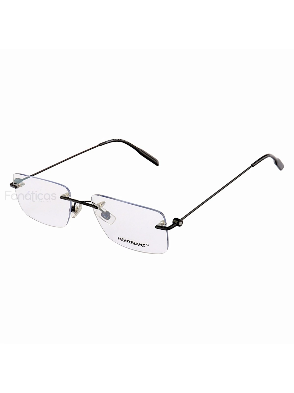 Armação de Óculos Retangular Balgriff MB0101AO Preto