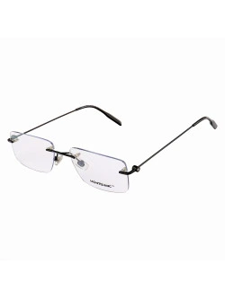 Armação de Óculos Retangular Balgriff MB0101AO Preto