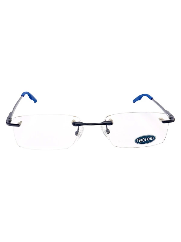Armação de Óculos Retangular Balgriff Wingback Azul Masculina
